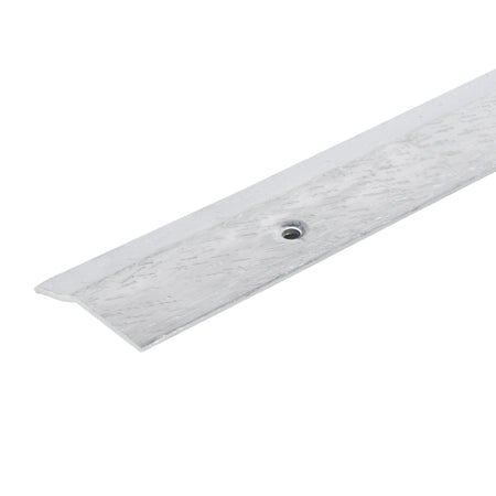 1-3/8 In. Aluminum Carpet Trim Hammered Silver / 144 in. Profile
