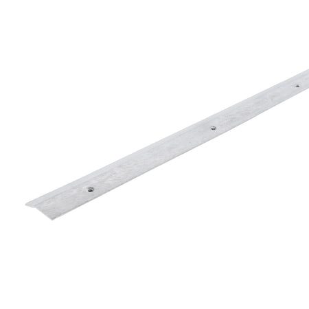 1-3/8 In. Aluminum Carpet Trim Hammered Silver / 144 in. Profile