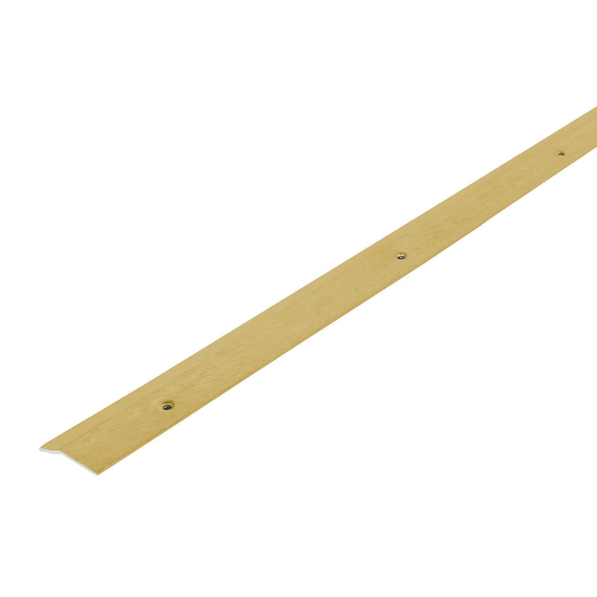 1-3/8 In. Aluminum Carpet Trim Hammered Satin Brass / 144 in. Profile