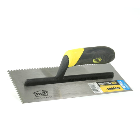 Premium Square Notch Trowel 1/8 in. x 1/8 in. x 1/8 in. Profile