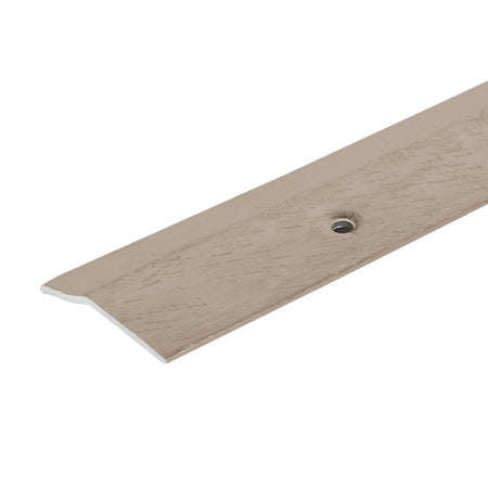 1-3/8 In. Aluminum Carpet Trim Hammered Pewter / 144 in. Profile