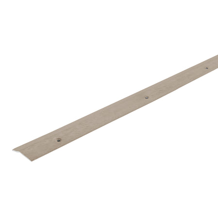 1-3/8 In. Aluminum Carpet Trim Hammered Pewter / 144 in. Profile