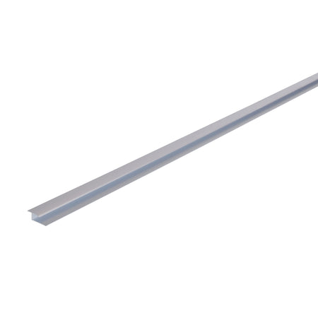 Smooth Aluminum LVT Vinyl Plank To Carpet 1 in. (4 -5.5 mm) Satin Silver Profile