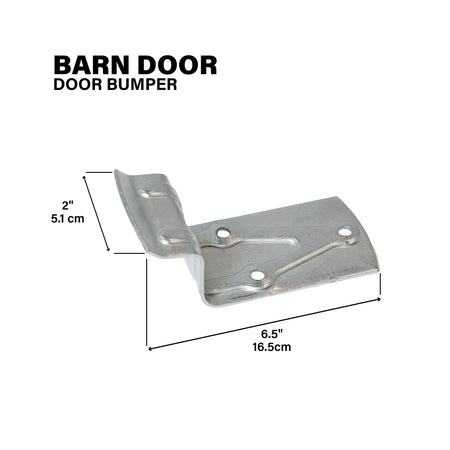 Heavy-Duty Door Bumper for Exterior Barn Doors Mill Callout