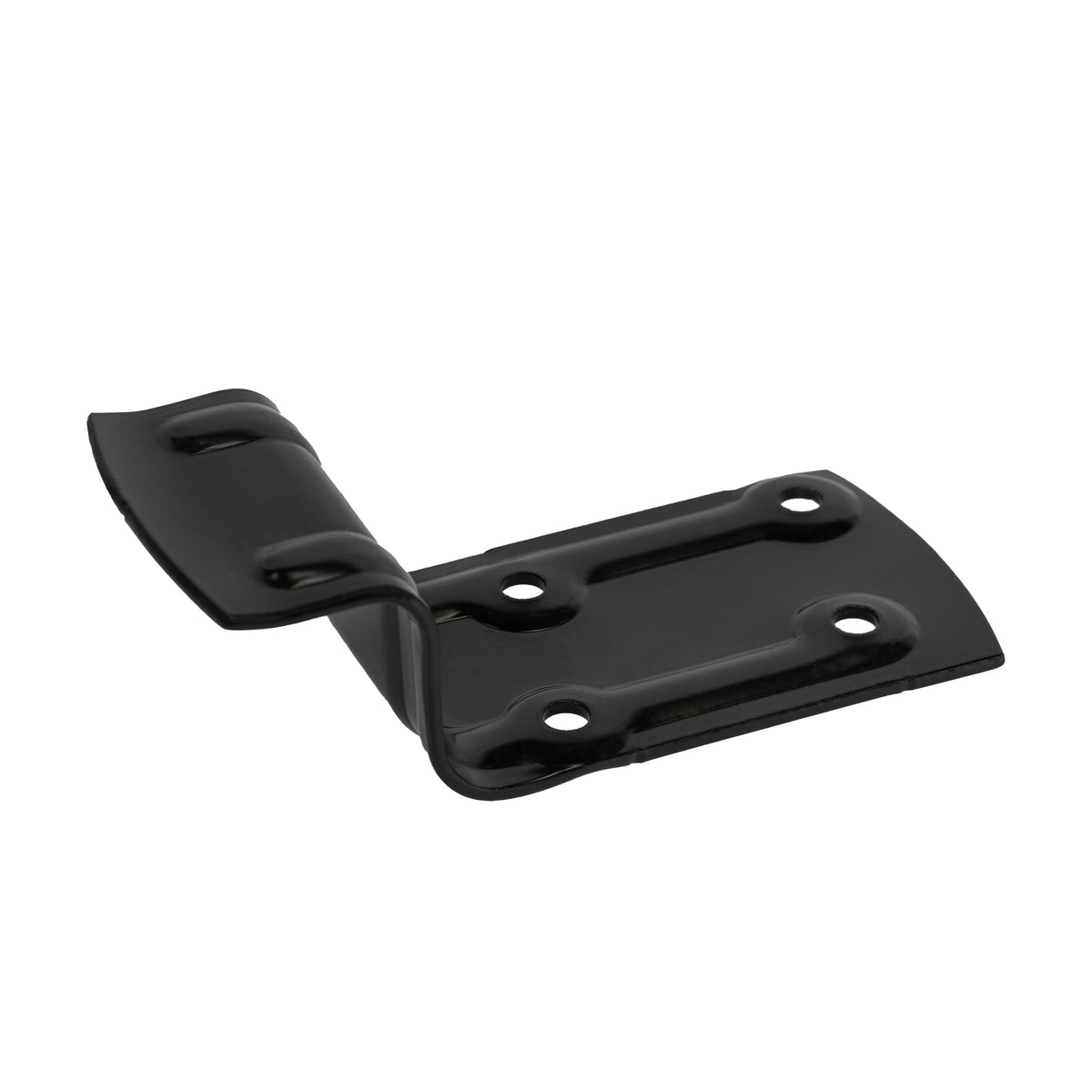 Heavy-Duty Door Bumper for Exterior Barn Doors Black Profile