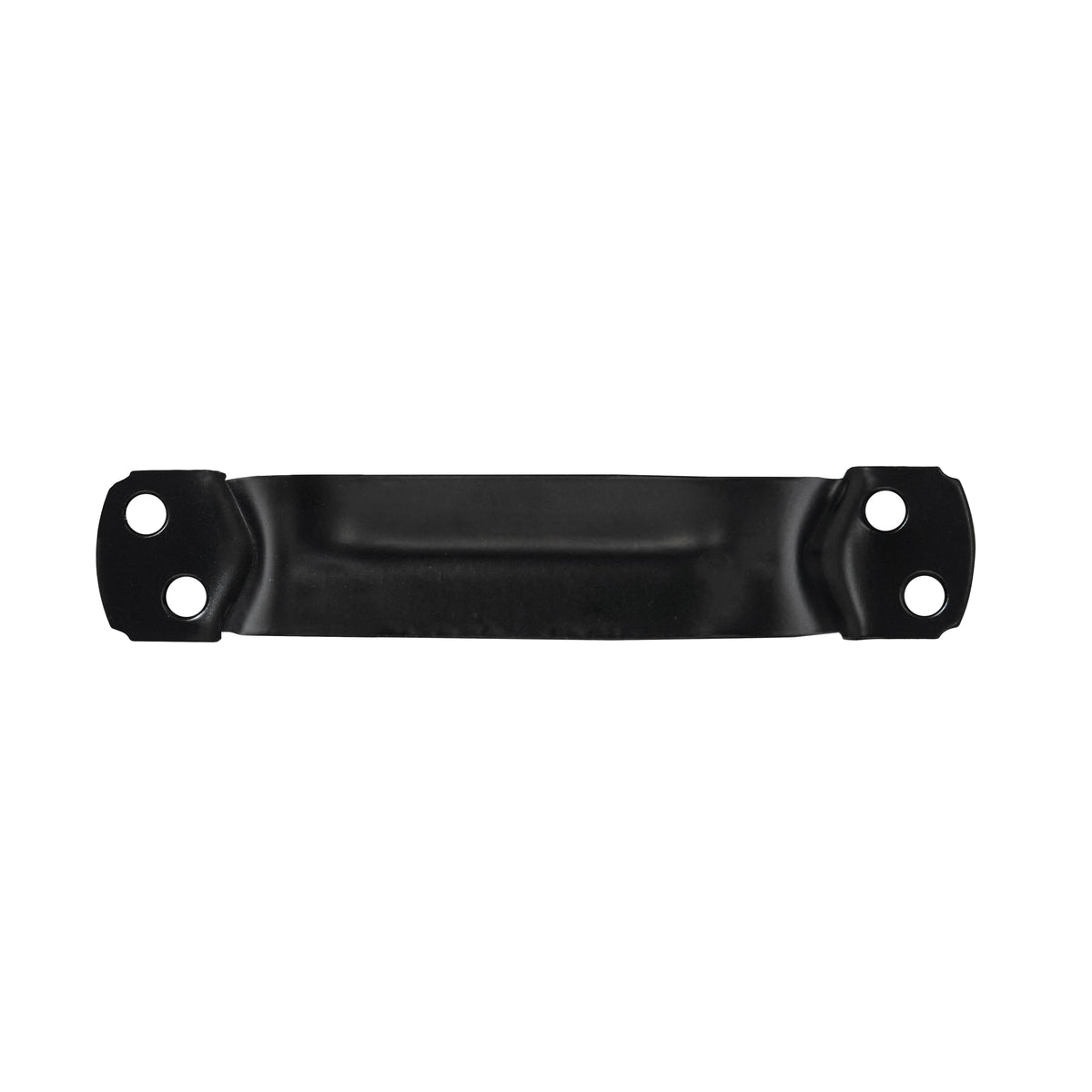 Heavy-Duty Door Handle for Exterior Barn Doors Black Profile