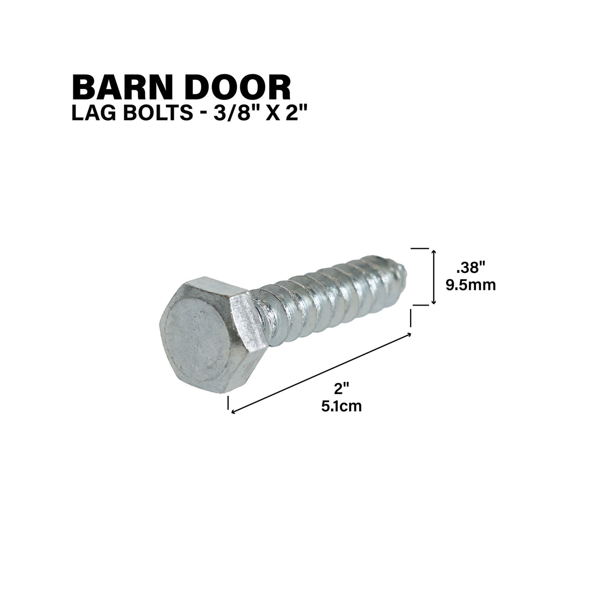 Lag Bolts for Exterior Barn Doors Mill Callout