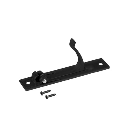 Edge Pull for Pocket Doors Matte Black Out Package