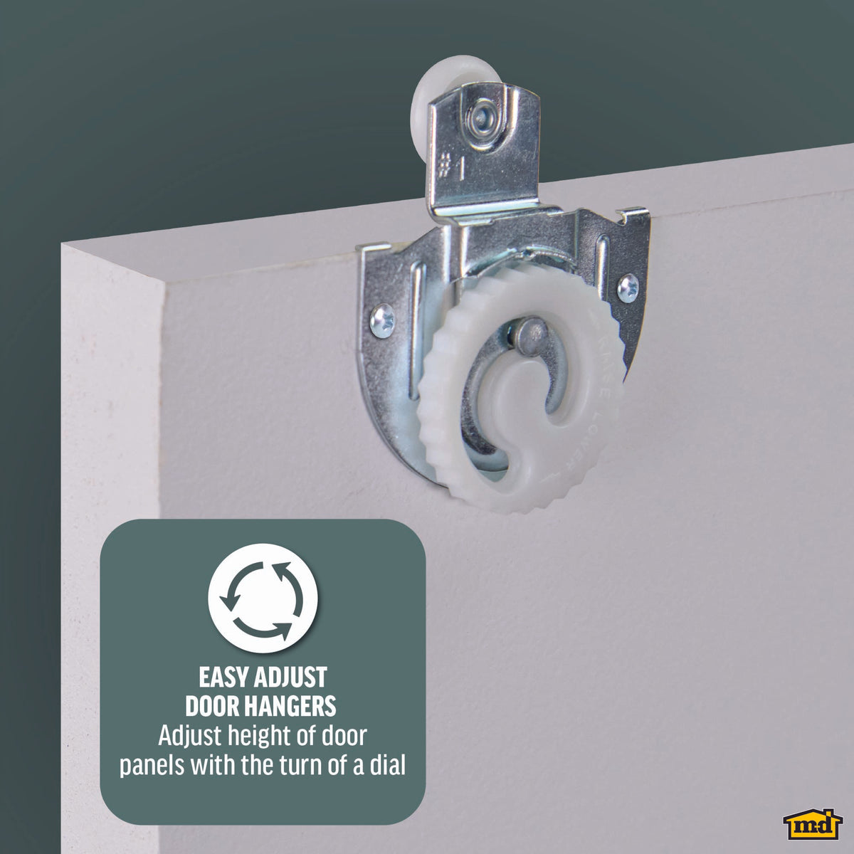 Track & Hardware Kit for Sliding Doors 72" Enhanced Multi Graphic