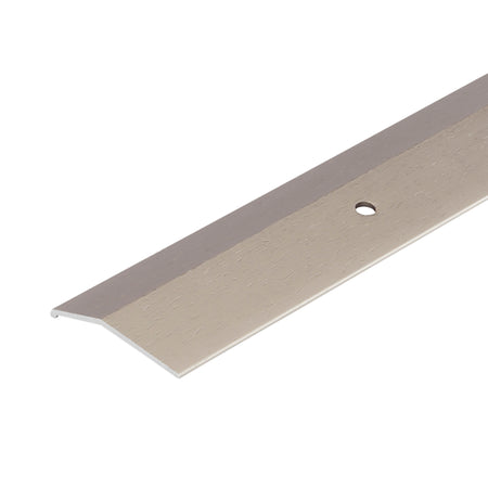 1-3/8 In. Aluminum Carpet Trim Hammered Pewter / 96 in. Profile