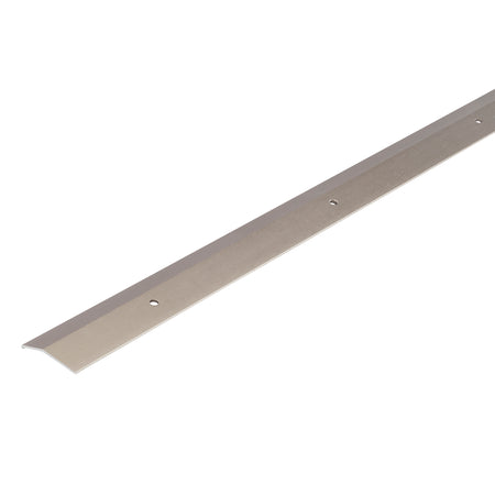 1-3/8 In. Aluminum Carpet Trim Hammered Pewter / 96 in. Profile