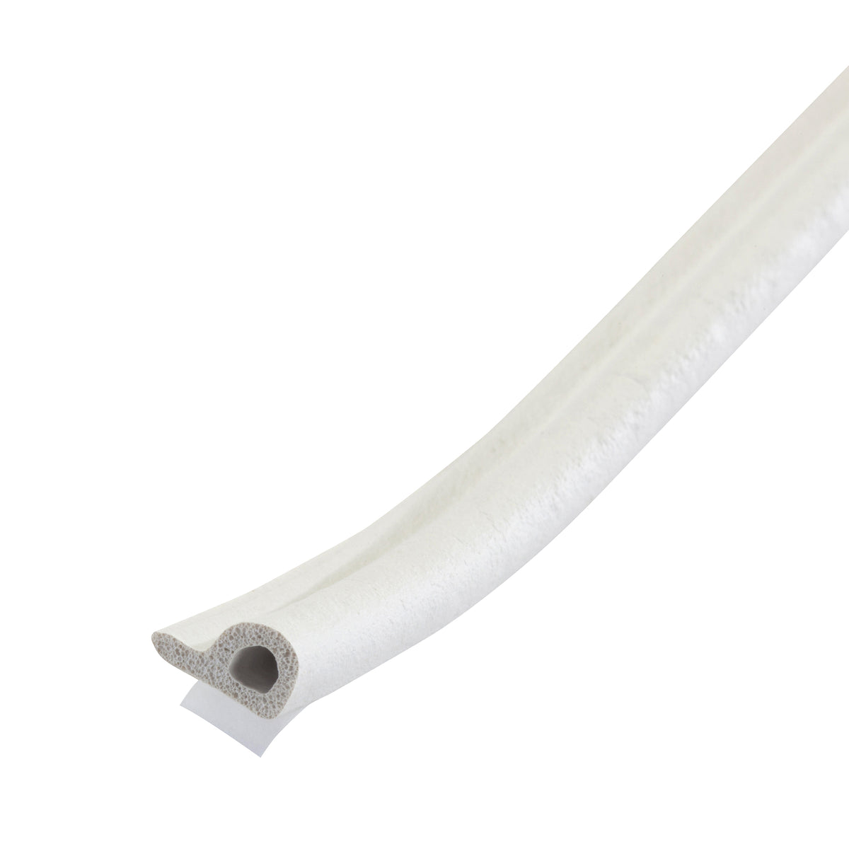 Premium Rubber Window Seal for Medium Gaps White / 7/32 in. x 3/8 in. x 17 in. Profile