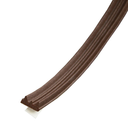 Premium Rubber Window Seal for Medium Gaps Brown / 1/8 in. x 3/8 in. x 17 ft. Profile