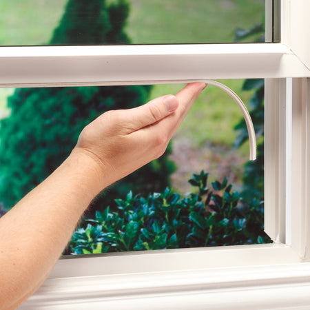 1/8 in. x 3/8 in. x 17 ft. White Premium Rubber Window Seal for Ex-Small Gaps Application