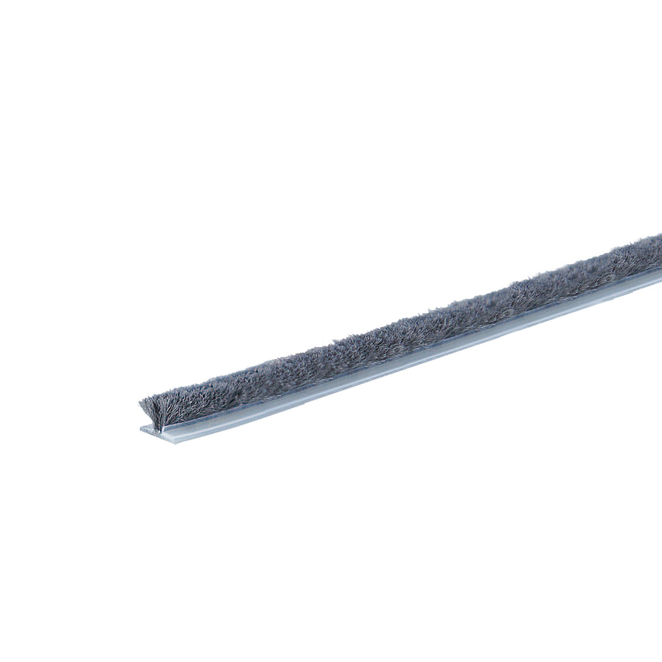 17 ft. Gray Pile Replacement Weatherseal for Storm Doors & Windows