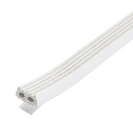 Premium Rubber Window Seal for Medium Gaps White / 5/16 in. x 19/32 in. x 10 ft. Profile