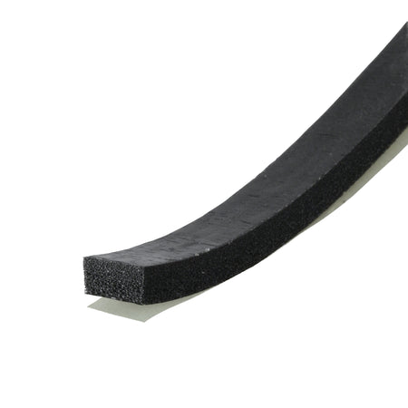 10 ft. Black Sponge Window Seal for Small Gaps 1/4 in. x 1/2 in. Profile