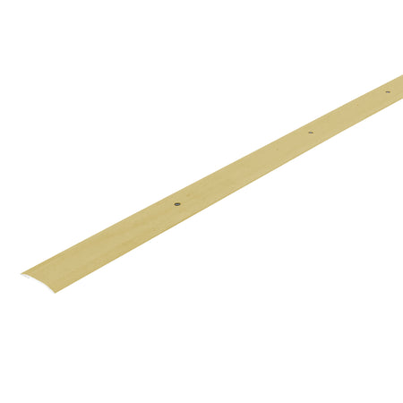 1-1/4 In. In. Aluminum Seam Binder Hammered Satin Brass / 144 in. Profile