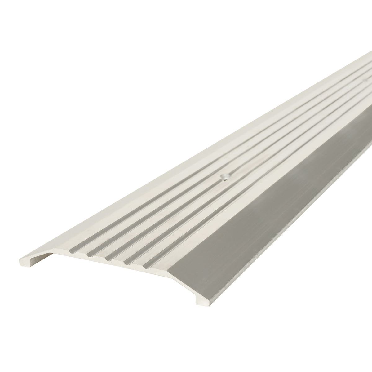 Aluminum Commercial Flat-Profile Threshold Silver / 3-7/8 in. x 1/2 in. x 36 in. Profile