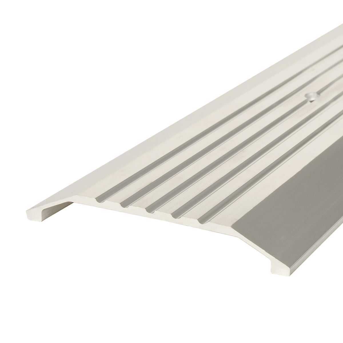 Aluminum Commercial Flat-Profile Threshold Silver / 3-7/8 in. x 1/2 in. x 36 in. Profile