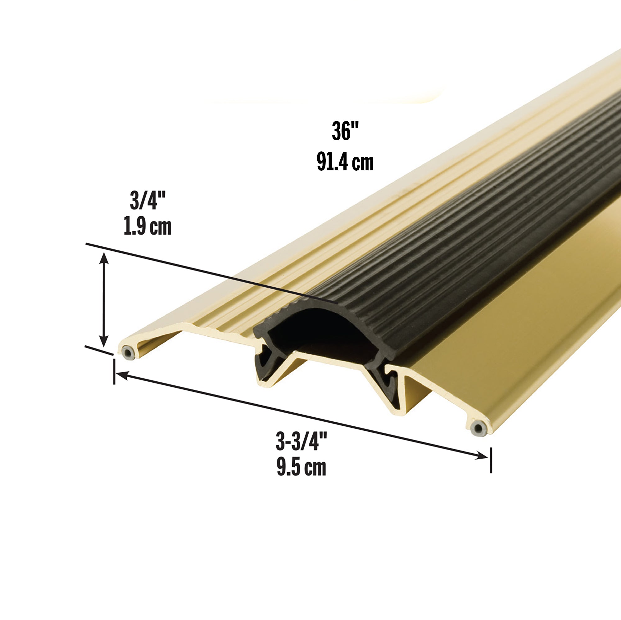 Aluminum and Vinyl Heavy-Duty Low-Profile Threshold – M-D Building Products