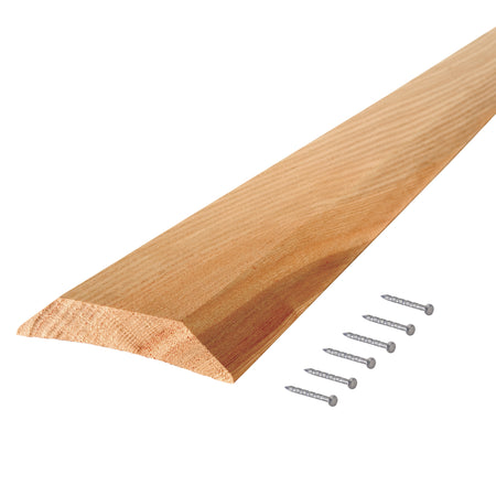 3-1/2 in. x 3/4 in. Natural Hardwood Low-Profile Threshold for Doorways 36 in. Out Package
