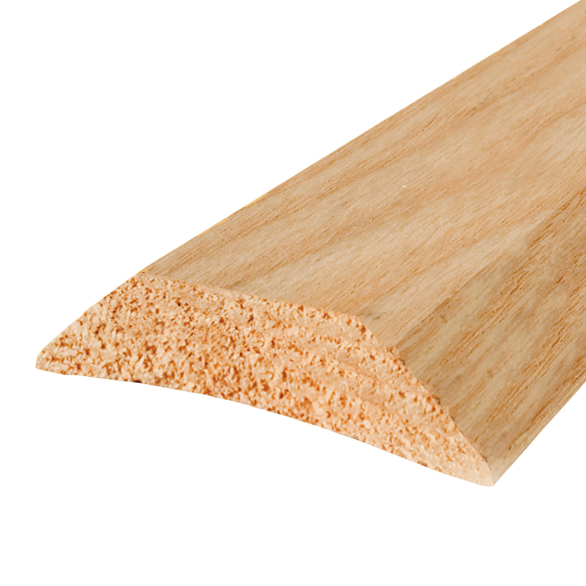 3-1/2 in. x 1-1/16 in. x 36 in. Natural Hardwood High-Profile Threshold for Doorways Default Title Profile