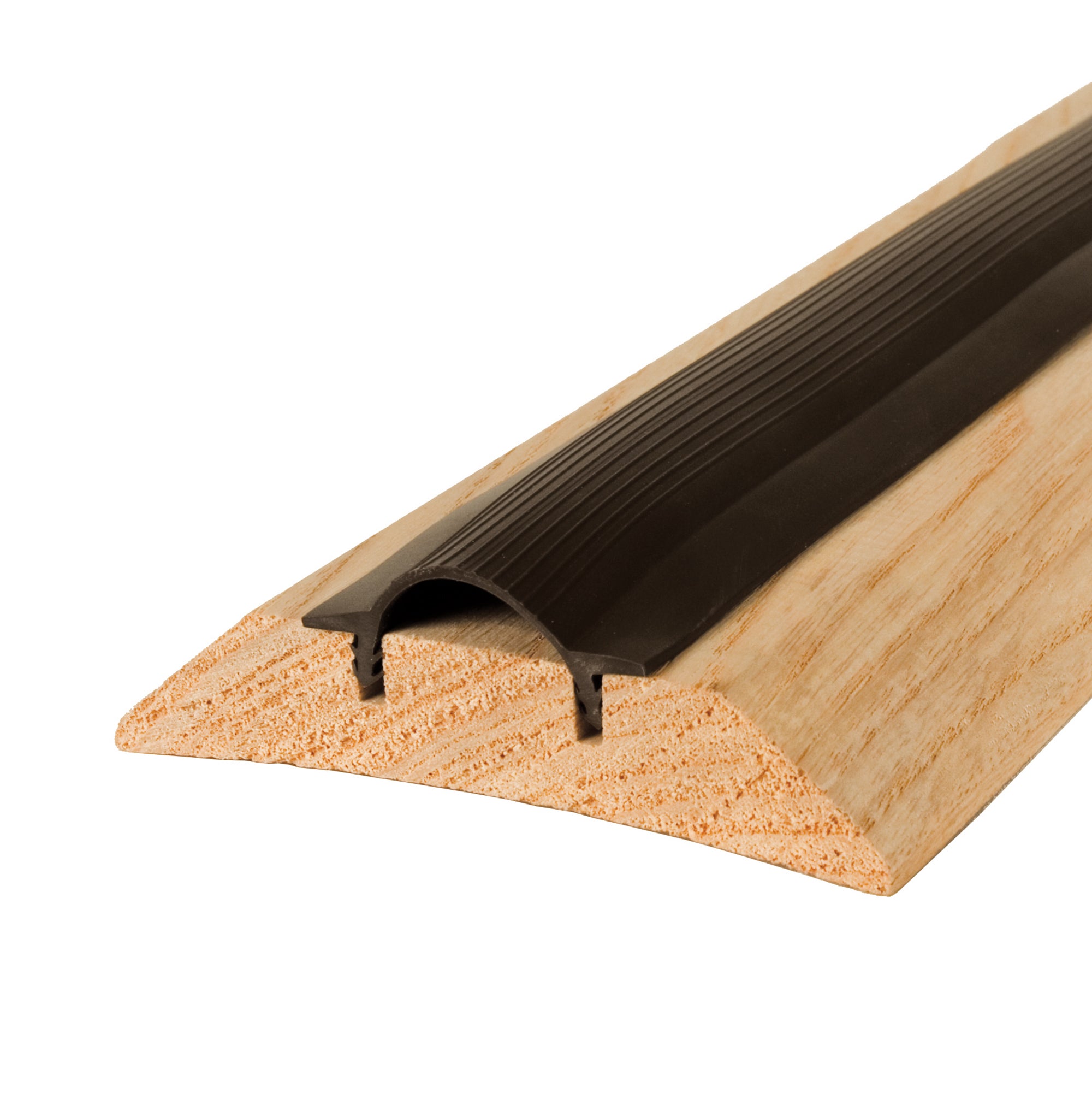 3-1/2 in. x 1-7/16 in. x 36 in. Natural Hardwood and Vinyl High