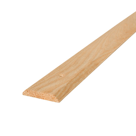 36 in. Natural Hardwood Flat-Profile Threshold for Doorways 2-1/2 in. x 3/8 in. Profile