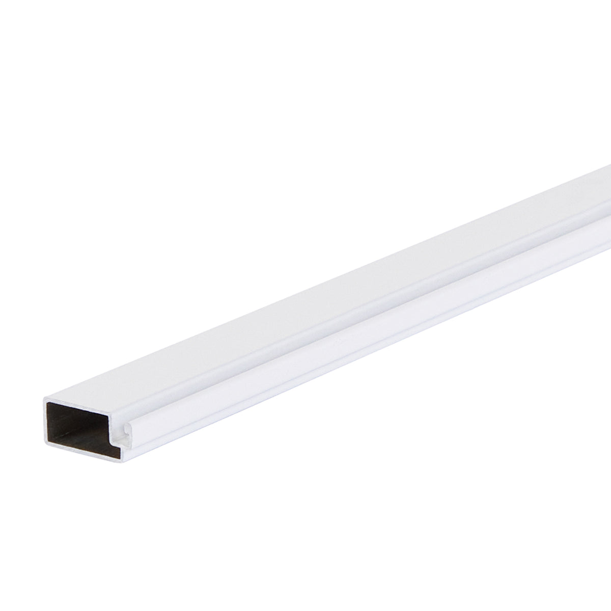 Aluminum Frame Bulk 48 in. x 7/16 in. (122 cm x 1.1 cm) White-Rollformed Profile