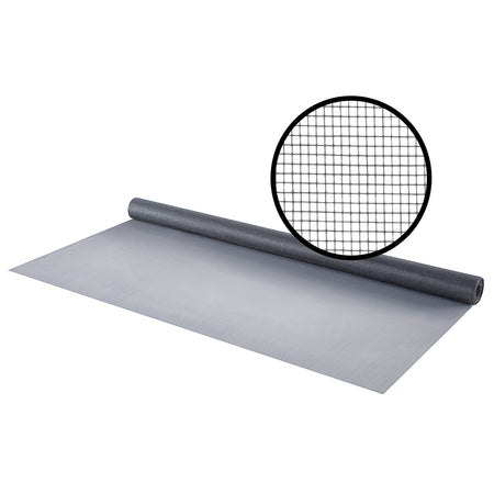 Fiberglass Screen Silvergray / 36 in. x 25 ft. Profile