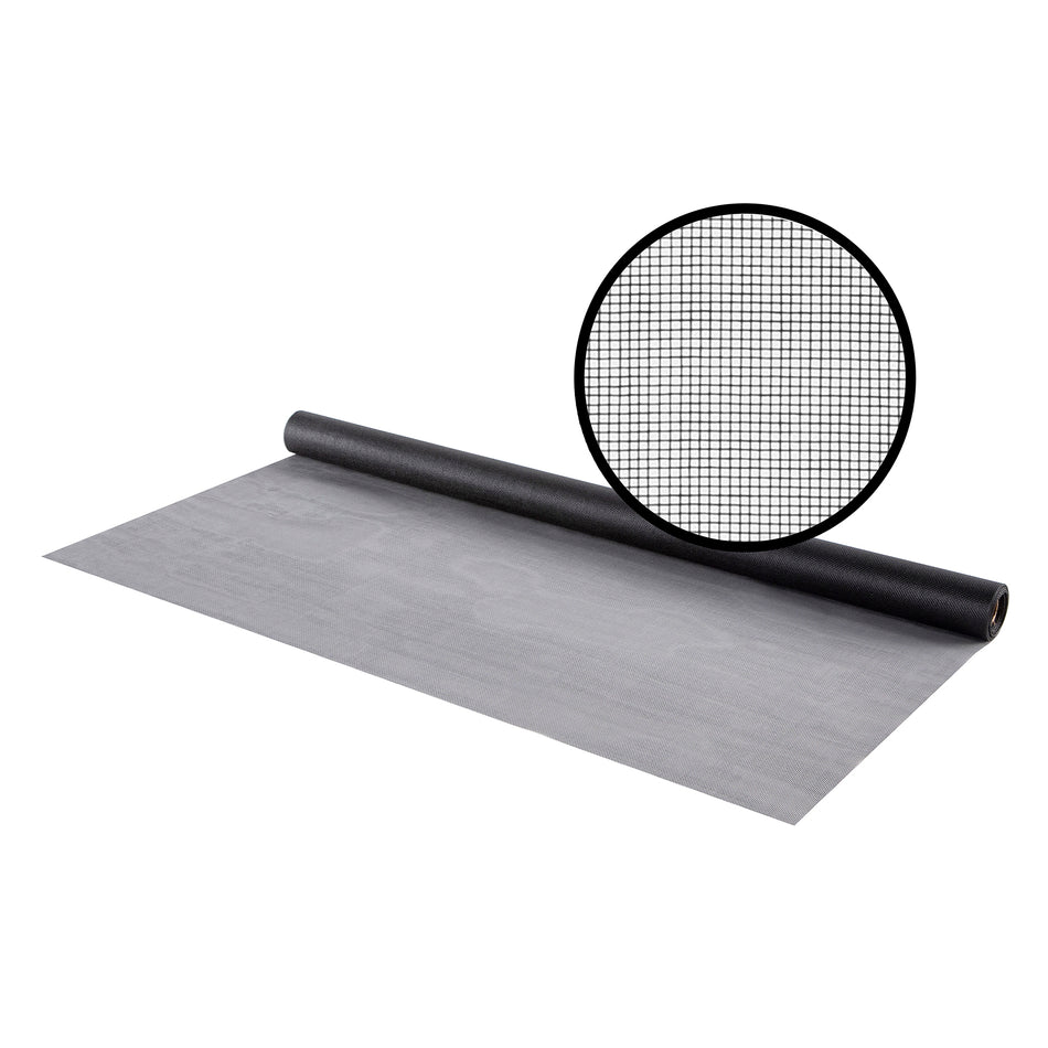 Black Fiberglass Screen 24 in. x 100 ft. (61 cm x 30.5 m)