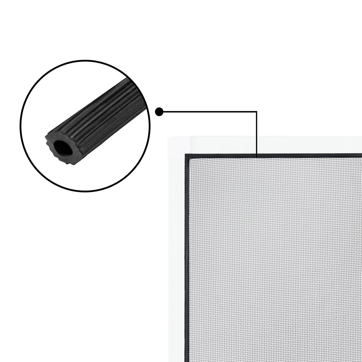 Black Window Screen Spline .175 in. x 25 ft. Callout