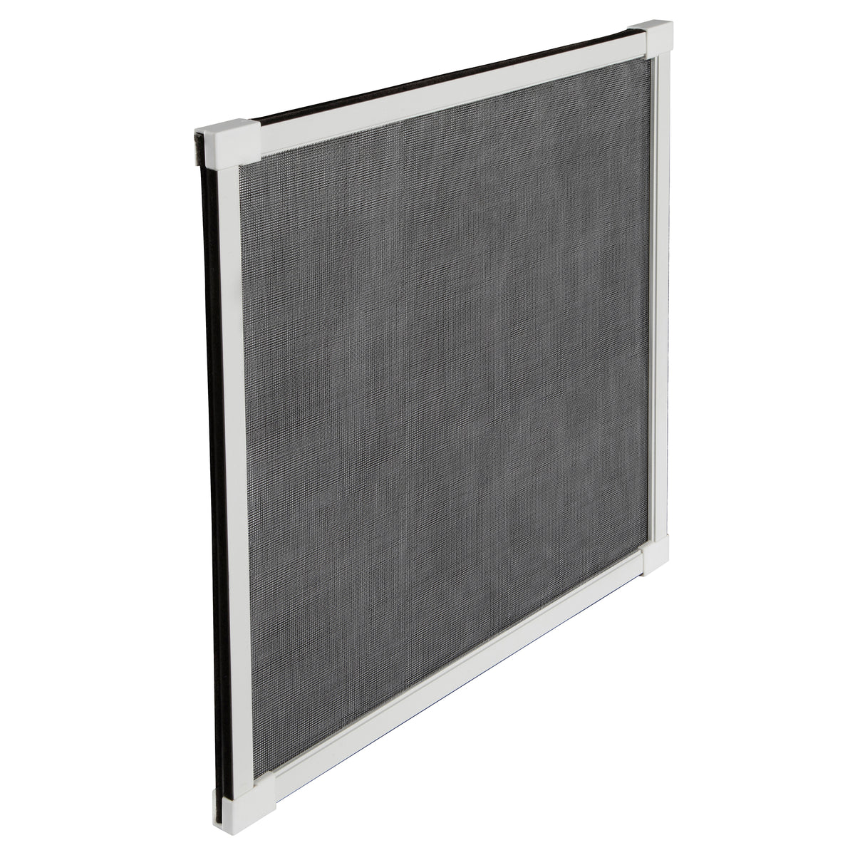 20-37 in. White Aluminum Adjustable Screen 18 in. Profile