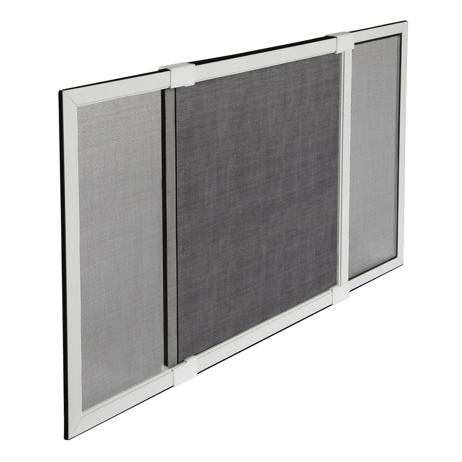 20-37 in. White Aluminum Adjustable Screen