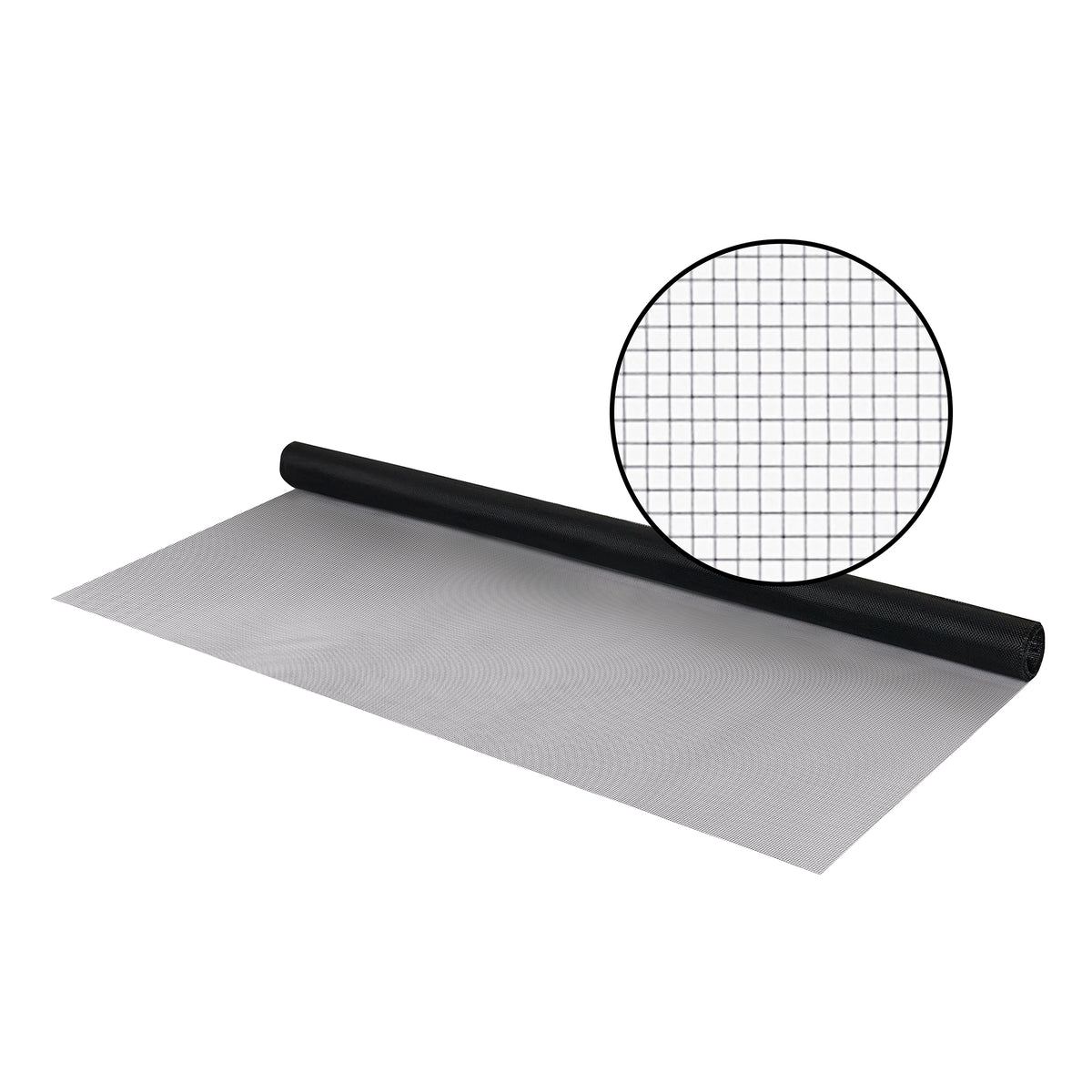 Charcoal PLATINUM™ Stainless Steel Screen 36 in. x 84 in. Profile