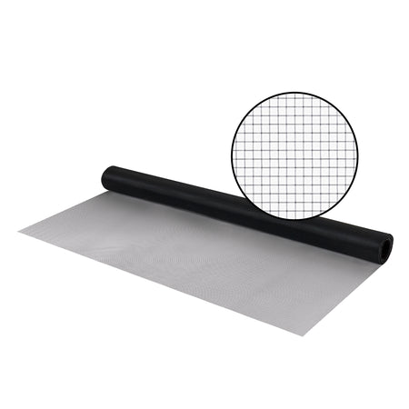 Charcoal PLATINUM™ Stainless Steel Screen 36 in. x 25 ft. Profile