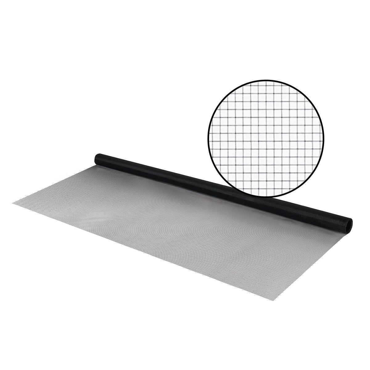 Charcoal PLATINUM™ Stainless Steel Screen 48 in. x 84 in. Profile