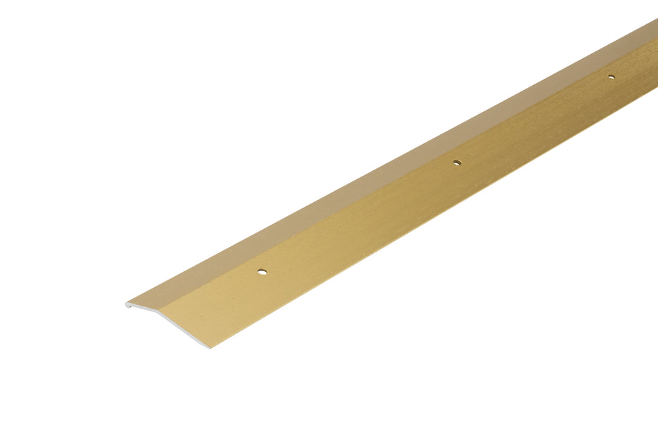 2 In. X 144 In. Aluminum Carpet Trim Hammered