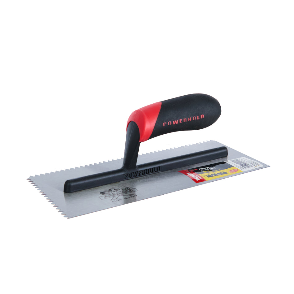 Powerhold V Notch Trowel