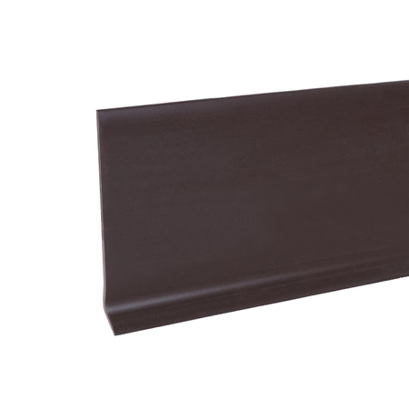 4 in. Vinyl Wall Base Brown / 48 in. Profile