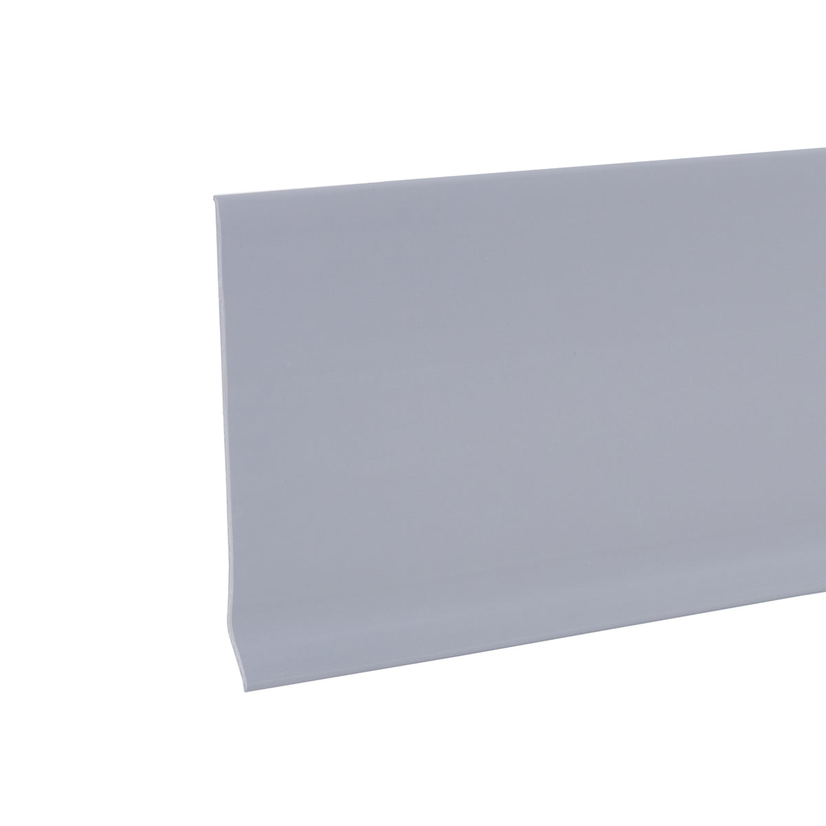 4 in. Vinyl Wall Base Silver Gray / 48 in. Profile