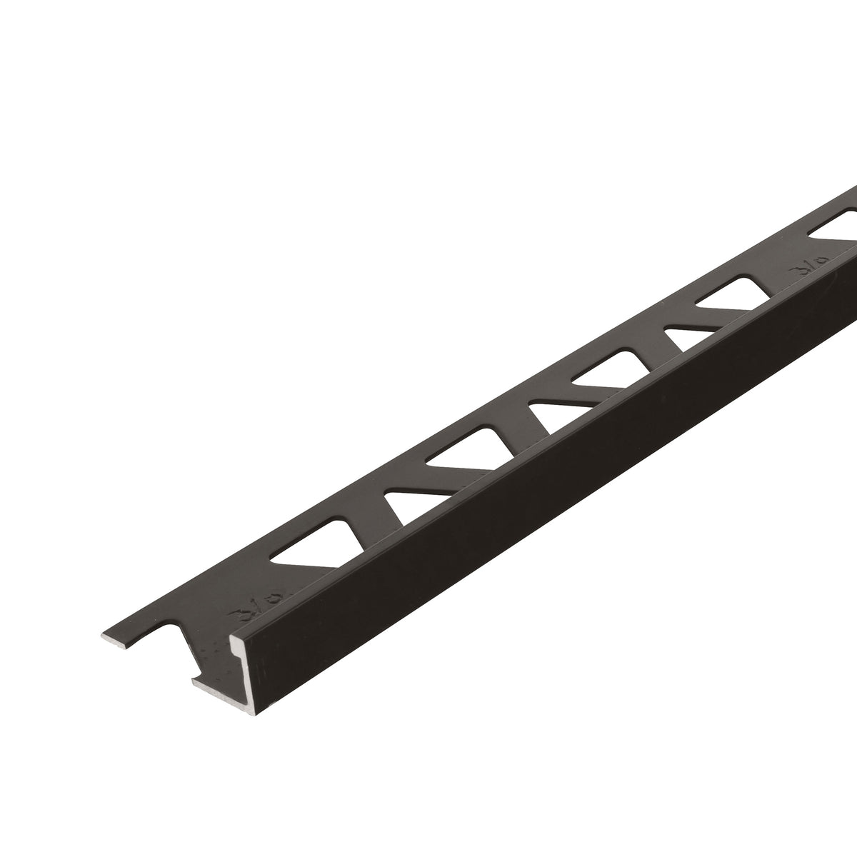 L-Shape Edge 3/8 in. Brushed Antique Bronze Profile L-Shape Edge 3/8 in. Brushed Antique Bronze Profile