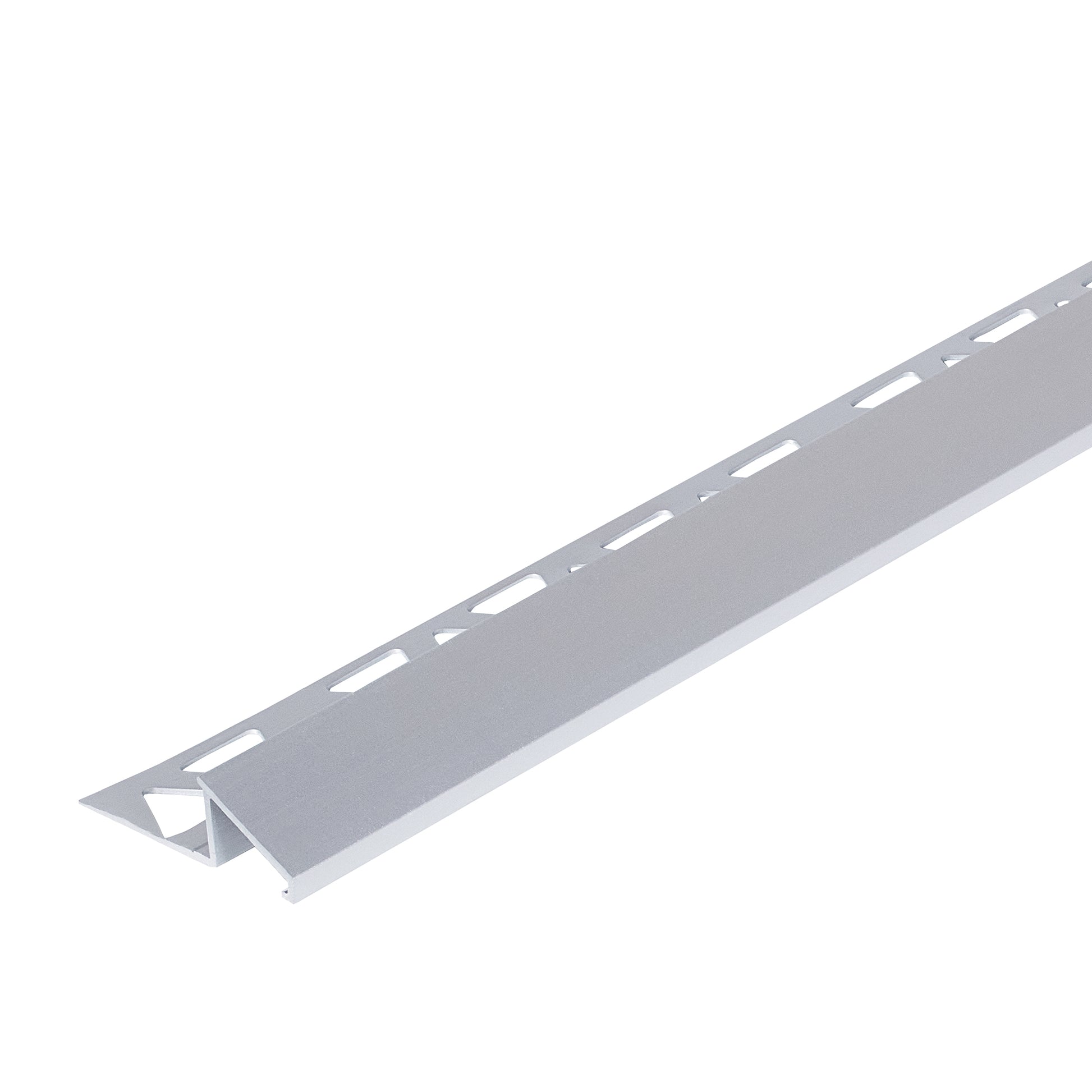 1/2in. x 96 in. Satin Clear Anodized Aluminum Tile Reducer – M-D ...