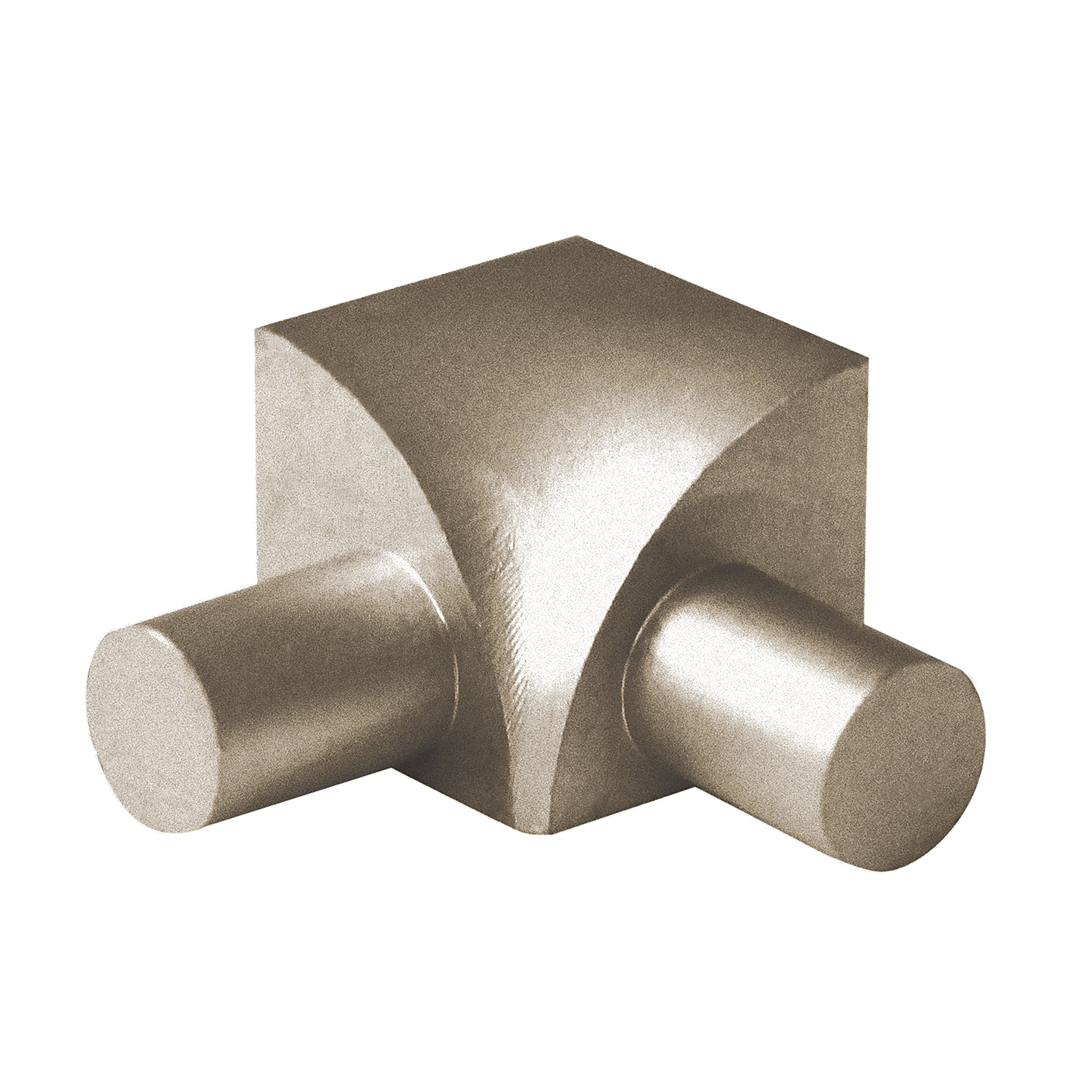 3/8 in. Aluminum Bullnose Inside Corner – M-D Building Products