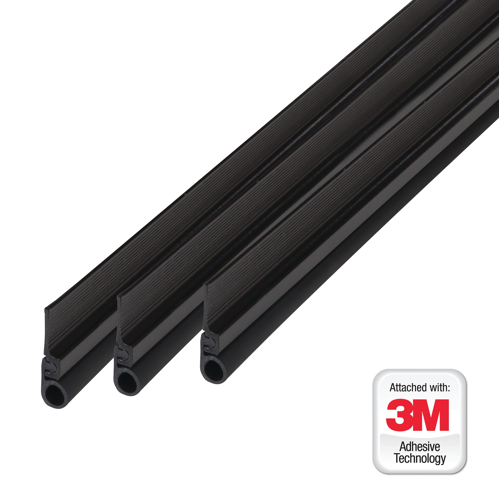 Aluminum and Vinyl CINCH® Self-adhesive Top and Sides Door Seal