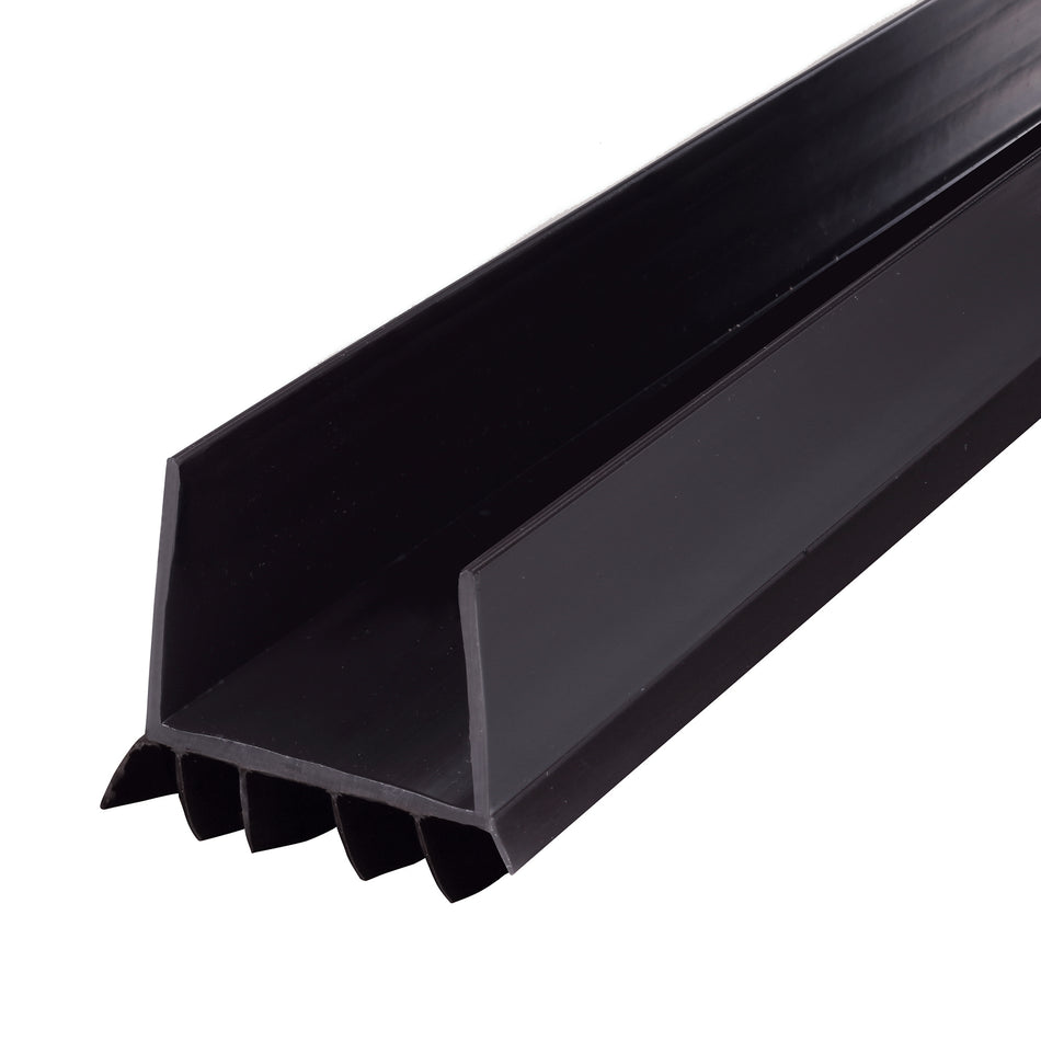 Vinyl CINCH® U-Shape Slide-On Under Door Seal