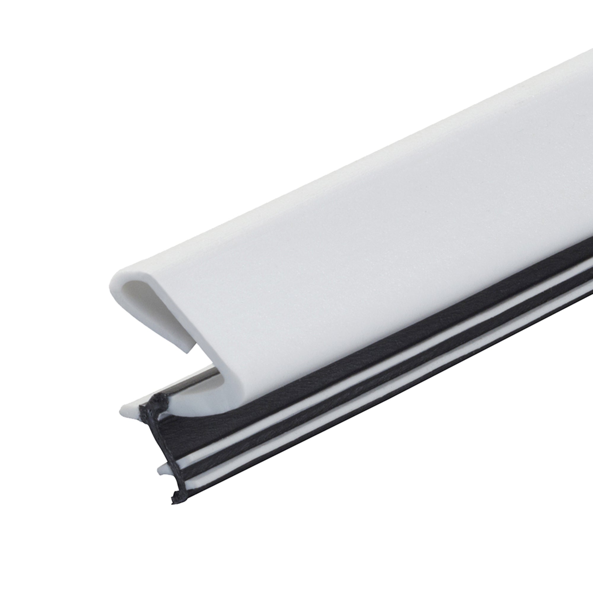 Premium Rubber PLATINUM™ Top and Sides Door Seal for Doors with Kerf/Channel