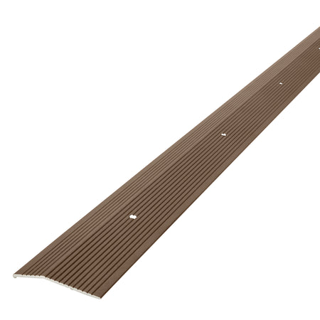 2 in. Aluminum Carpet Trim w/ Screw Nails Golden Bronze / 72 in. Profile