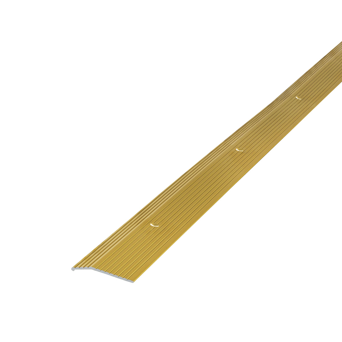 1-3/8 In. Aluminum Carpet Trim Satin Brass / 72 in. Profile